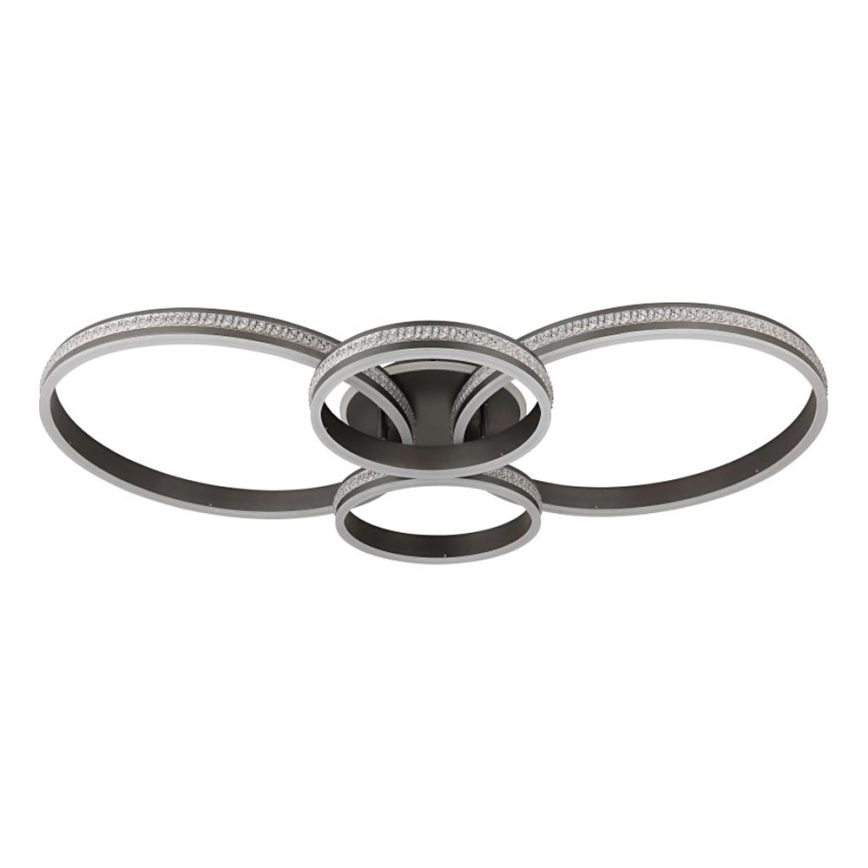 Globo - LED lubinis šviestuvas LED/39W/230V 2700/4500/6500K 106x60 cm antracito spalvos