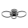 Globo - LED lubinis šviestuvas LED/40W/230V 2700/4500/6500K skersmuo 35,5x53 cm juodas