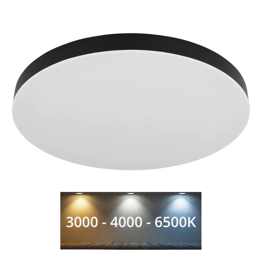 Globo - LED lubinis šviestuvas LED/50W/230V 3000K/4000K/6500K diametras 50 cm juoda