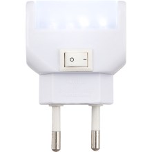 Globo - LED naktinis šviestuvas su jungikliu LED 4xLED/0,24W/13V