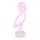 Globo - LED Neoninis stalas dekoracija LED/2W/3xAA flamingas
