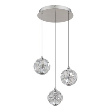 Globo - LED pakabinama liustra su laidu LED/24W/230V