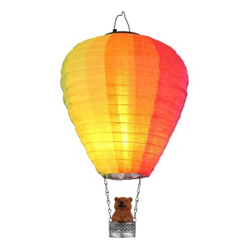 Globo - LED Pakabinama saulės dekoracija 24xLED/0,06W/3V IP44 Skraidantis balionas
