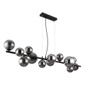 Globo - LED Pakabinamas sietynas 13xG9/3,5W/230V dūminis/juoda