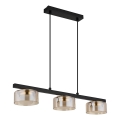 Globo - LED Pakabinamas sietynas 3xGX53/6W/230V dūminis/ruda
