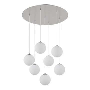 Globo - LED Pakabinamas sietynas 7xG9/3,5W/230V balta