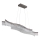 Globo - LED Pakabinamas sietynas LED/35W/230V 3200K matinis chromas