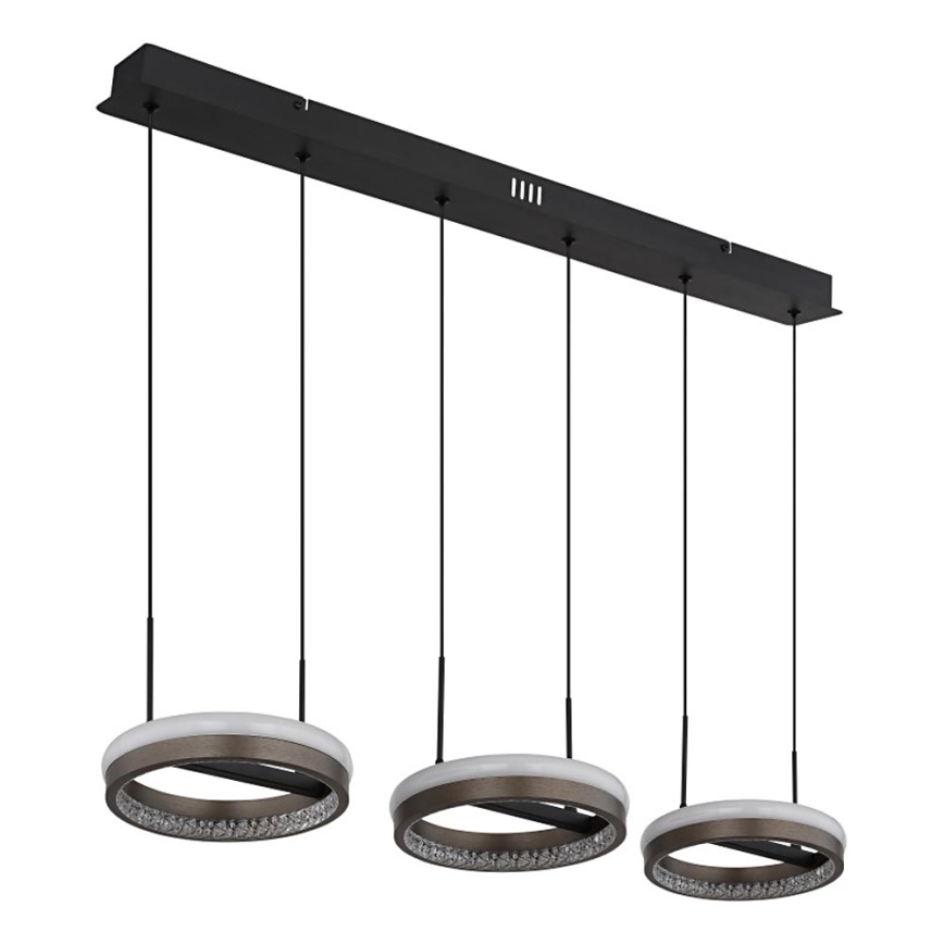 Globo - LED Pakabinamas sietynas LED/40W/230V 3000/4000/6000K ruda