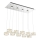 Globo - LED Pakabinamas sietynas LED/92W/230V 4000K blizgus chromas/permatoma