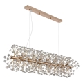 Globo - LED pakabinamas šviestuvas ant laido 12xG9/3,5W/230V auksinis
