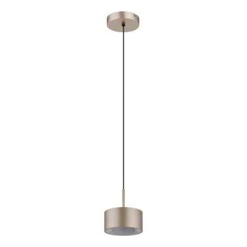 Globo - LED pakabinamas šviestuvas ant laido LED/12W/230V 3000K skersmuo 15 cm smėlio spalvos