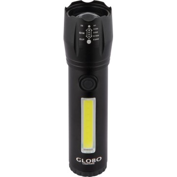 Globo - LED pakraunamas žibintuvėlis LED/3W/5V + COB/3W 5500K 1200 mAh