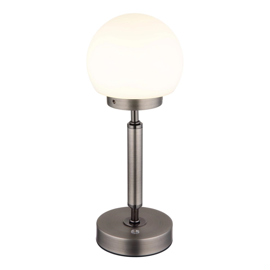 Globo - LED Pritemdoma įkraunama jutiklinė stalinė lempa LED/2,5W/5V 1800mAh 2700/4000/6500K antracitas