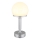 Globo - LED Pritemdoma įkraunama jutiklinė stalinė lempa LED/2,5W/5V 1800mAh 2800K sidabras