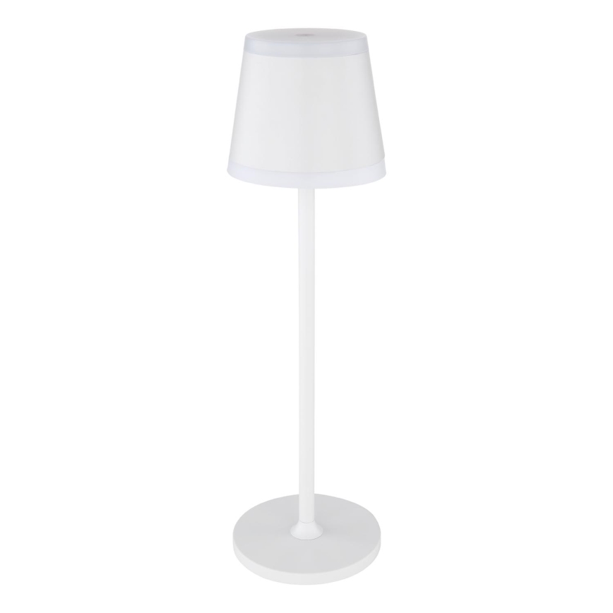 Globo - LED Pritemdoma įkraunama jutiklinė stalinė lempa LED/4,6W/230V 1800 mAh USB IP54 balta