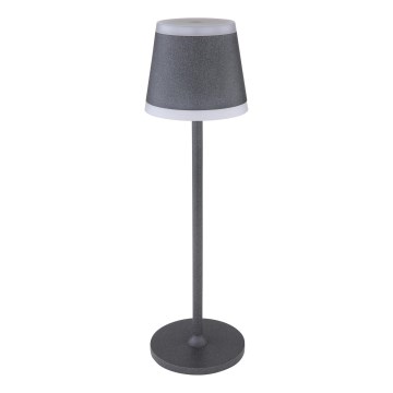 Globo - LED Pritemdoma įkraunama jutiklinė stalinė lempa LED/4,6W/3,7V 3000K 1800mAh pilka IP54