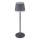 Globo - LED Pritemdoma įkraunama jutiklinė stalinė lempa LED/4,6W/3,7V 3000K 1800mAh pilka IP54