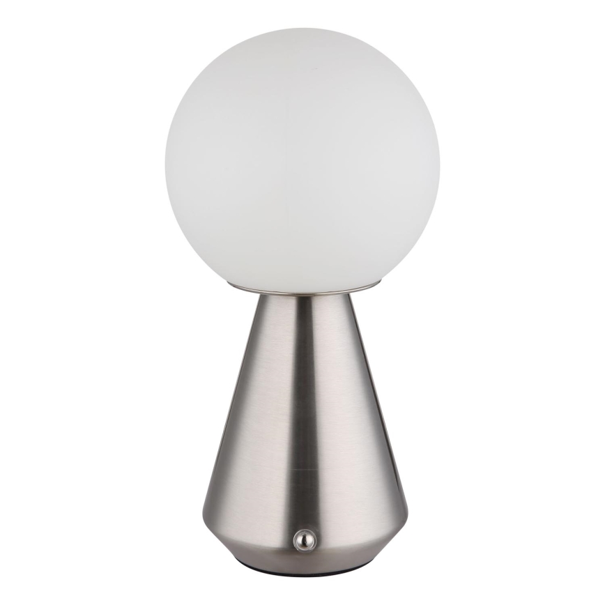 Globo - LED Pritemdomas jutiklinė lauko Stalinis šviestuvas LED/1,5W/5V 3000/4500/6500K 1800 mAh IP41 matinis chromas
