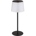 Globo - LED Pritemdomas jutiklinė lauko Stalinis šviestuvas LED/1,8W/5V IP44 1800 mAh juoda/balta