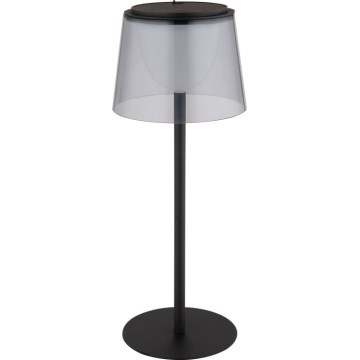 Globo - LED Pritemdomas jutiklinė lauko Stalinis šviestuvas LED/1,8W/5V IP44 1800 mAh juoda/dūminis