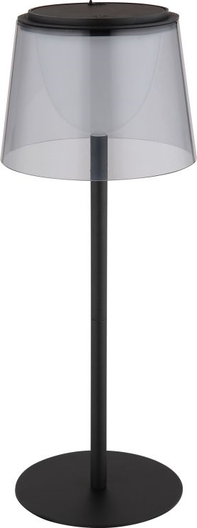 Globo - LED Pritemdomas jutiklinė lauko Stalinis šviestuvas LED/1,8W/5V IP44 1800 mAh juoda/dūminis