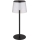 Globo - LED Pritemdomas jutiklinė lauko Stalinis šviestuvas LED/1,8W/5V IP44 1800 mAh juoda/permatoma