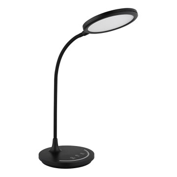 Globo - LED Pritemdomas lankstus jutiklinė Stalinis šviestuvas LED/12W/230V 3000/4000/6500K CRI 90 juoda