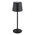 Globo - LED Pritemdomas lauko jutiklinė Stalinis šviestuvas LED/2W/5V 3000/4000/6000K 2200 mAh IP44 juoda