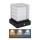 Globo - LED pritemdomas, liečiamas stalinis šviestuvas LED/2,5W/3,7V 2700K/4000K/6500K 1800 mAh USB juoda