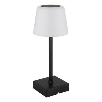 Globo - LED pritemdomas, liečiamas stalinis šviestuvas LED/2W/5V 3000/4500/6500K 800 mAh juoda