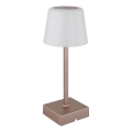 Globo - LED pritemdomas, liečiamas stalinis šviestuvas LED/2W/5V 3000/4500/6500K 800 mAh smėlio spalva