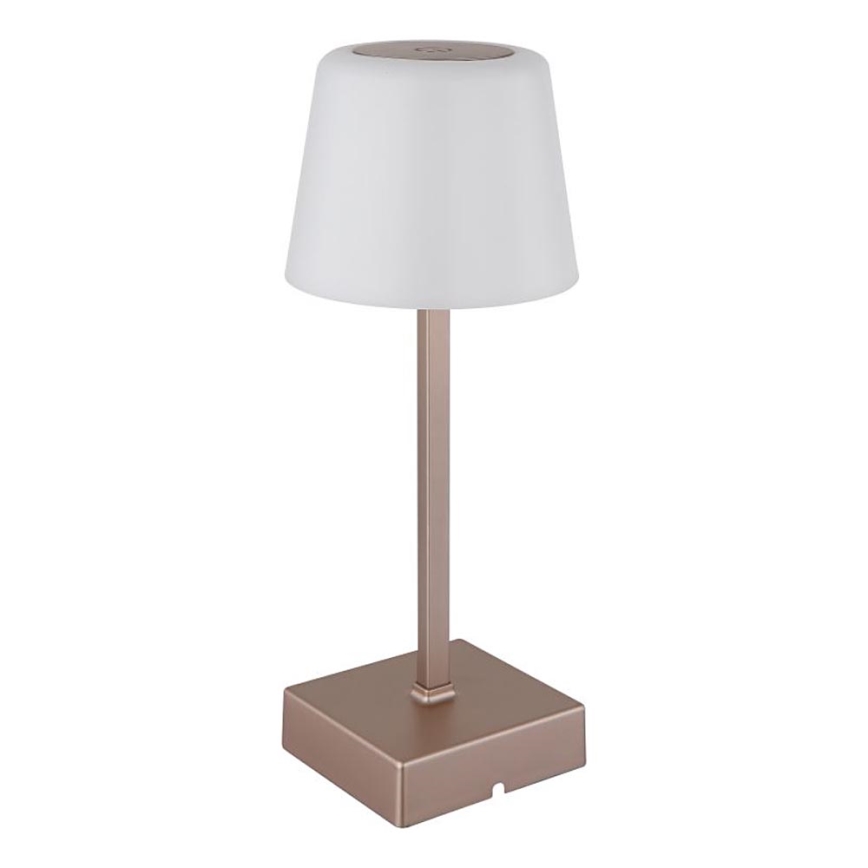 Globo - LED pritemdomas, liečiamas stalinis šviestuvas LED/2W/5V 3000/4500/6500K 800 mAh smėlio spalva