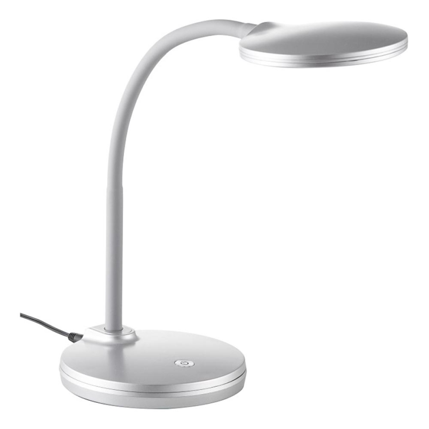 Globo - LED pritemdomas, liečiamas stalinis šviestuvas LED/4W/230V sidabras