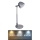 Globo - LED pritemdomas, liečiamas stalinis šviestuvas LED/7,5W/230V 3000K/4000K/6500K pilka
