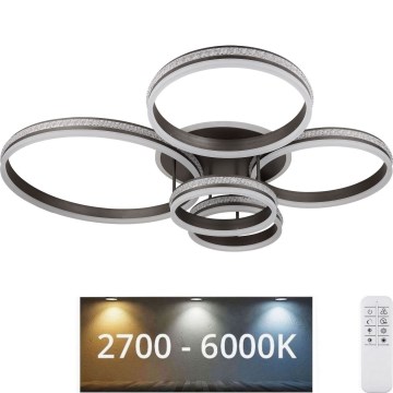 Globo - LED Pritemdomas lubinis šviestuvas LED/120W/230V 2700K-6000K + nuotolinio valdymo pultas