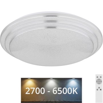 Globo - LED Pritemdomas lubinis šviestuvas LED/18W/230V diametras 40 cm 2700-6500K + nuotolinio valdymo pultas