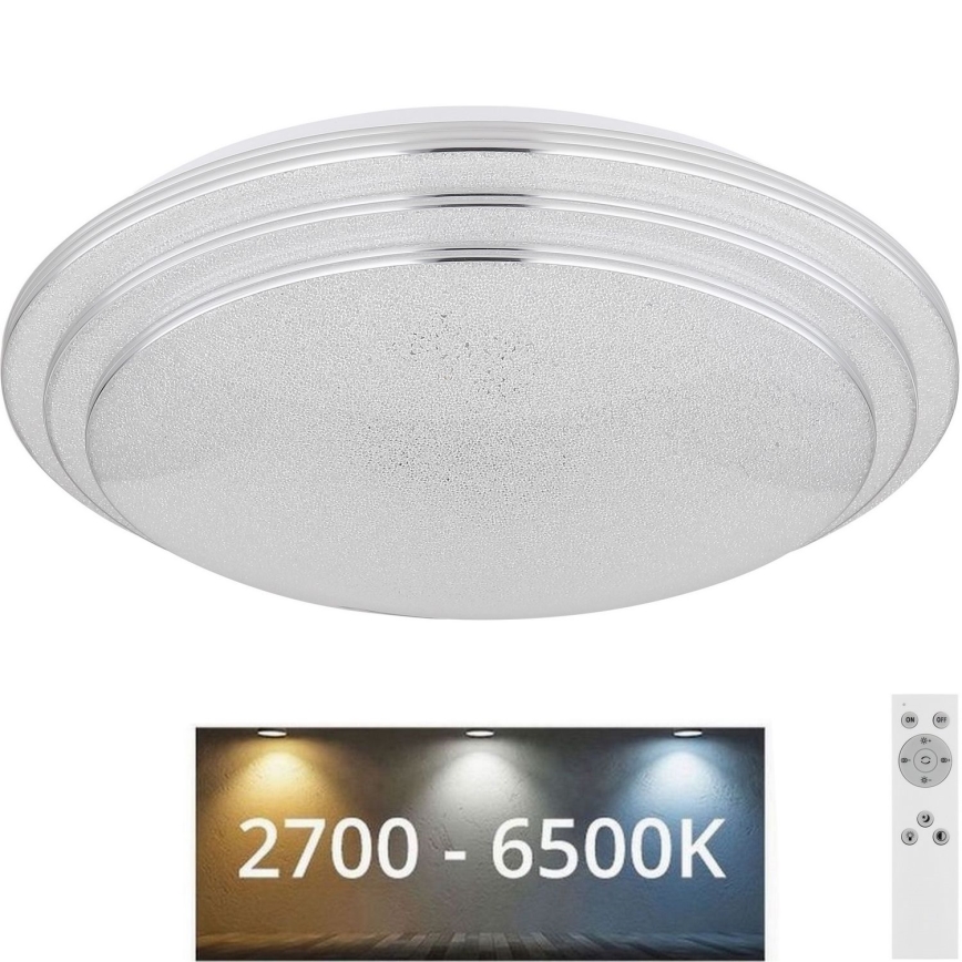 Globo - LED Pritemdomas lubinis šviestuvas LED/18W/230V diametras 40 cm 2700-6500K + nuotolinio valdymo pultas