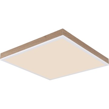 Globo - LED Pritemdomas lubinis šviestuvas LED/24W/230V 2700-6500K + nuotolinio valdymo pultas ruda/balta