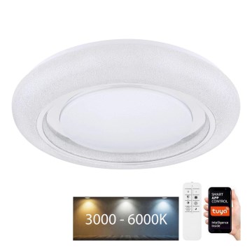 Globo - LED Pritemdomas lubinis šviestuvas LED/28W/230V 3000-6000K Tuya WiFi + nuotolinio valdymo pultas