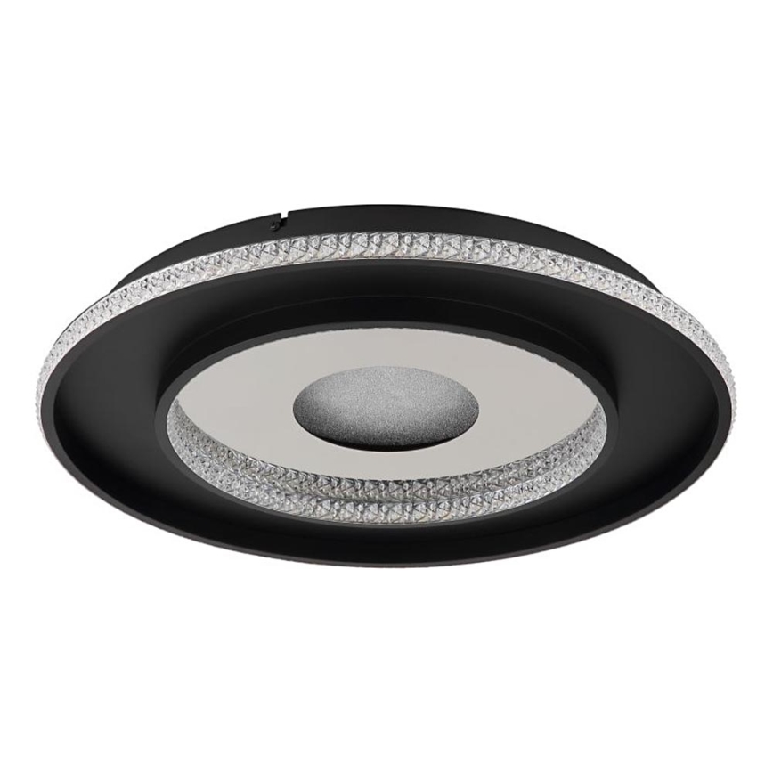 Globo - LED Pritemdomas lubinis šviestuvas LED/30W/230V 2700-6500K diametras 52,5 cm juoda + nuotolinio valdymo pultas