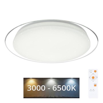 Globo - LED Pritemdomas lubinis šviestuvas LED/30W/230V 3000-6500K + nuotolinio valdymo pultas