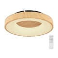 Globo - LED Pritemdomas lubinis šviestuvas LED/30W/230V + nuotolinio valdymo pultas