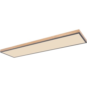 Globo - LED Pritemdomas lubinis šviestuvas LED/36W/230V 2700-6500K + nuotolinio valdymo pultas ruda/pilka