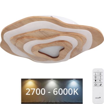 Globo - LED Pritemdomas lubinis šviestuvas LED/40W/230V 2700-6000K + nuotolinio valdymo pultas