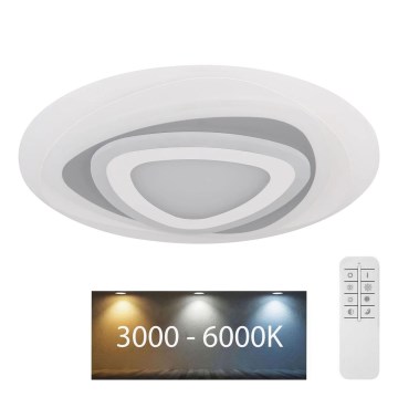 Globo - LED Pritemdomas lubinis šviestuvas LED/46W/230V 3000-6000K + nuotolinio valdymo pultas