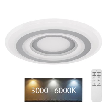 Globo - LED Pritemdomas lubinis šviestuvas LED/46W/230V 3000-6000K + nuotolinio valdymo pultas