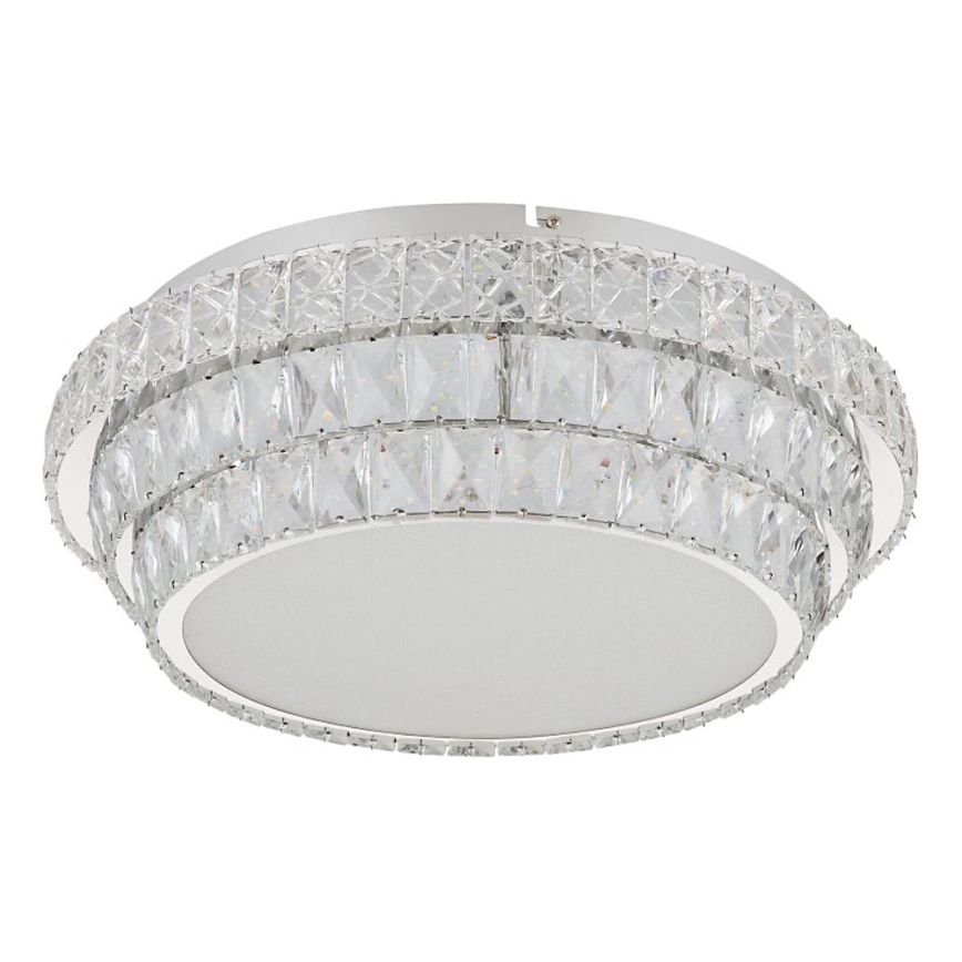 Globo - LED Pritemdomas lubinis šviestuvas LED/48W/230V 2700-6000K diametras 50 cm balta + nuotolinio valdymo pultas