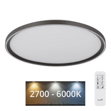Globo - LED Pritemdomas lubinis šviestuvas LED/48W/230V 2700-6000K + nuotolinio valdymo pultas diametras 50 cm