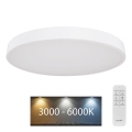 Globo - LED Pritemdomas lubinis šviestuvas LED/48W/230V 3000-6000K + nuotolinio valdymo pultas