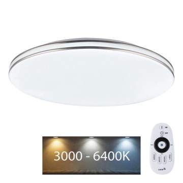 Globo - LED Pritemdomas lubinis šviestuvas LED/48W/230V 3000-6400K + nuotolinio valdymo pultas